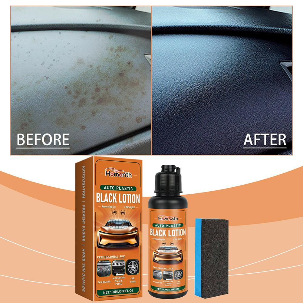Trim Restorer Plastic - 100ml Auto Plastic Black Lotion Plastic