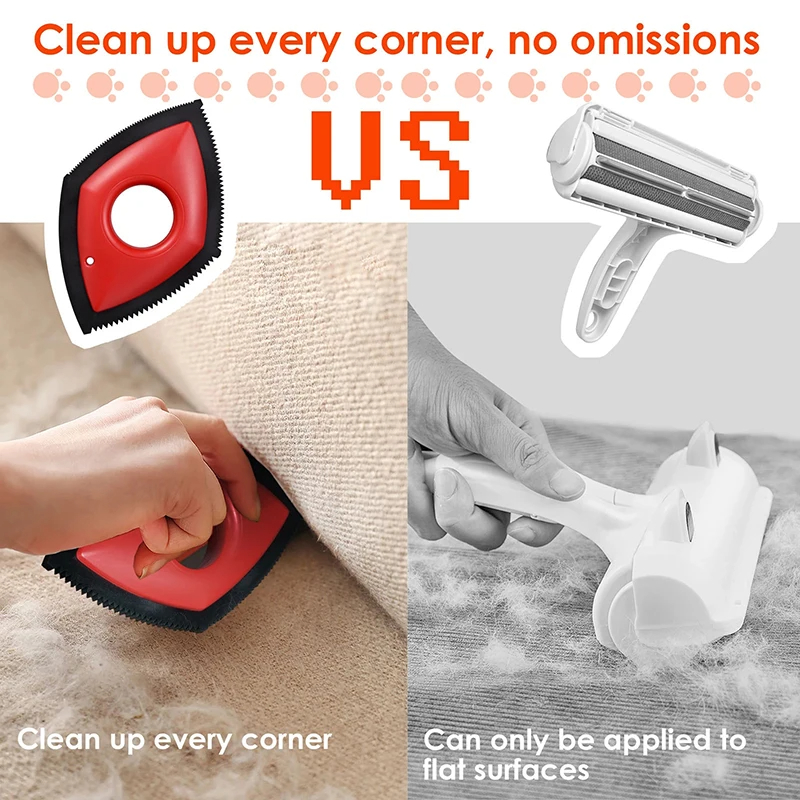 4 Modes Pet Hair Remover Comb  - Detailing Brush Set review and price