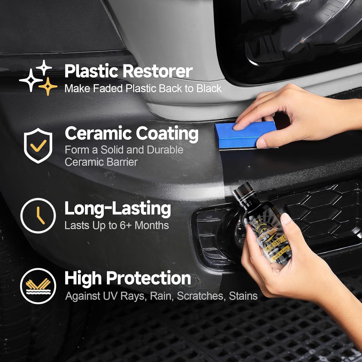 Plastic Restorer Cars Trim Res - Trim Restorer Plastic review and price