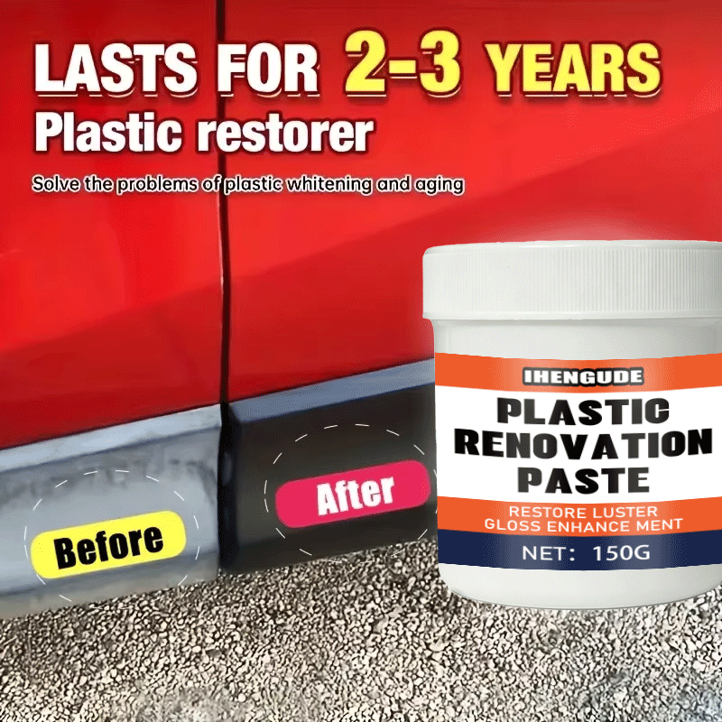 Car Plastic Polish Wax, Plasti - Trim Restorer Plastic review and price