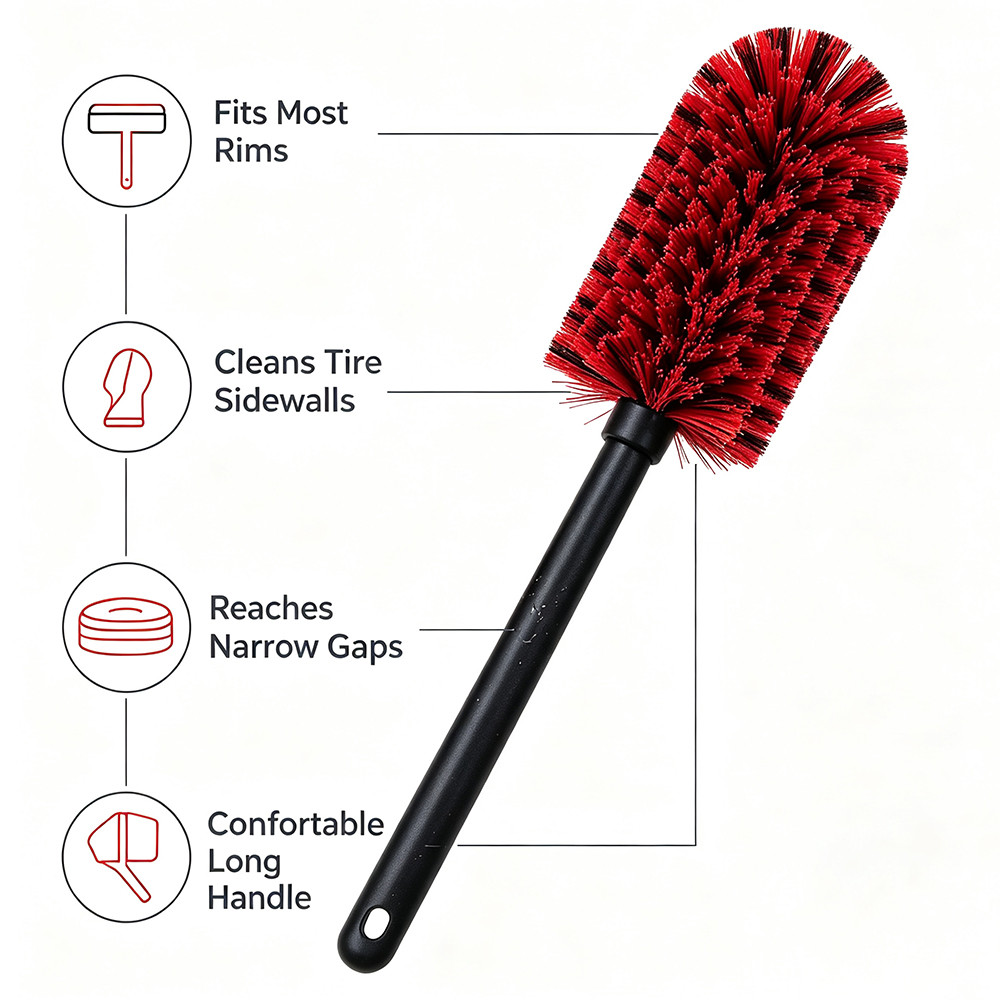 Car Alloy Wheel Cleaning Brush - Wheel Cleaner Alloy review and price