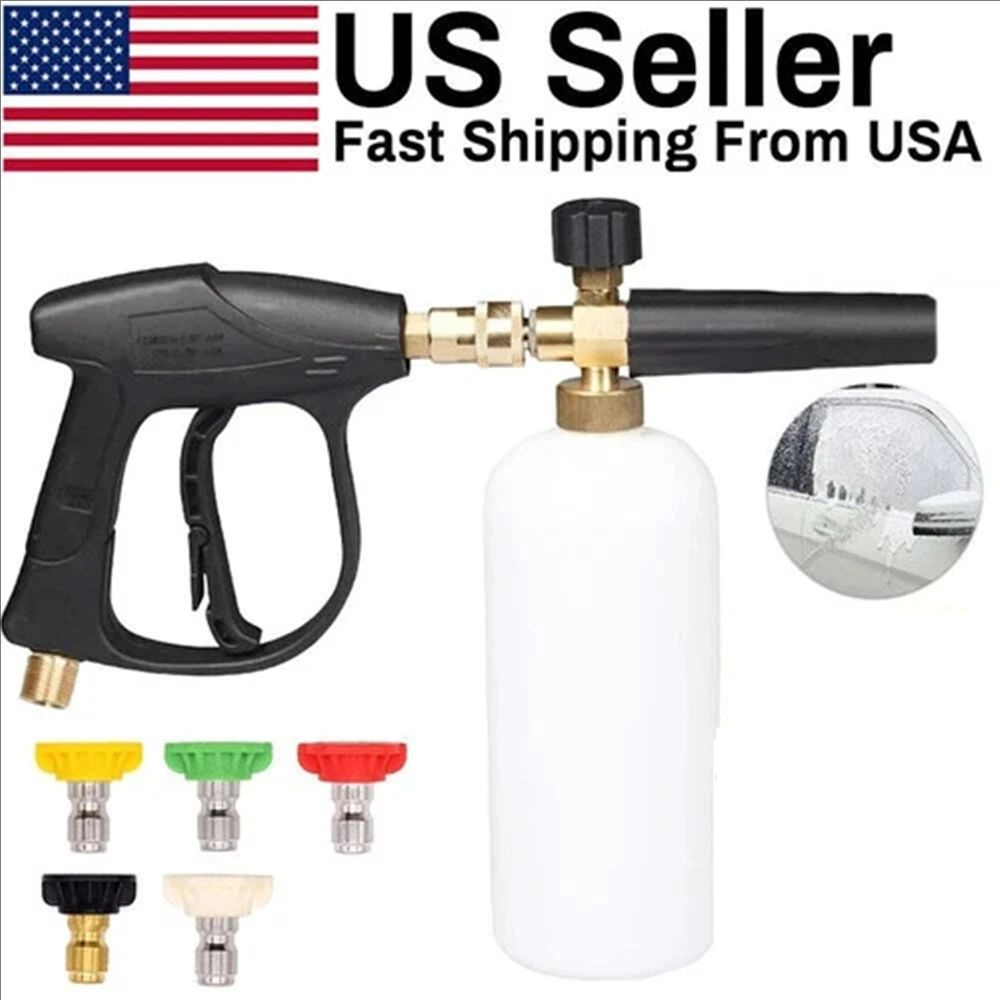 High Pressure Washer Gun+Snow  - Foam Cannon Car Wash review and price
