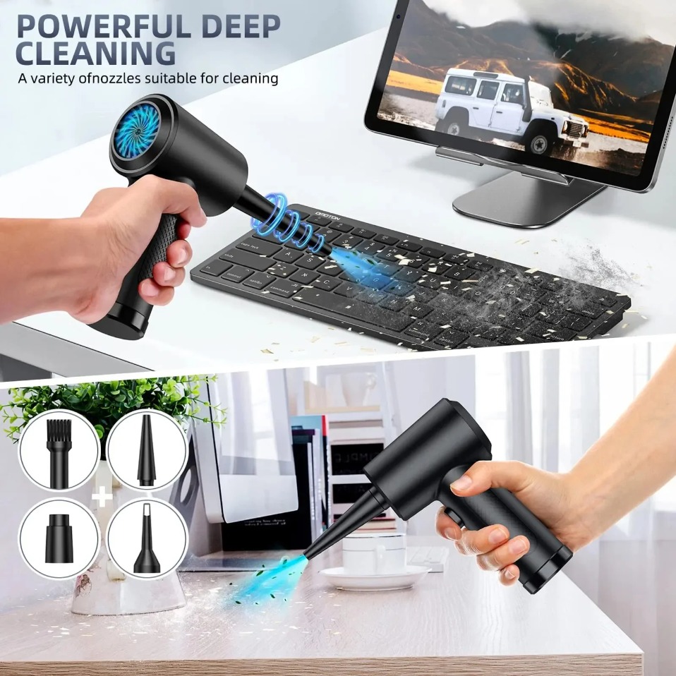 Electric Wireless Air Duster C - Dryer Car Blower review and price