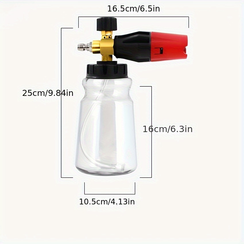 33.8oz Car Wash Foam Cannon -  - Foam Cannon Car Wash review and price